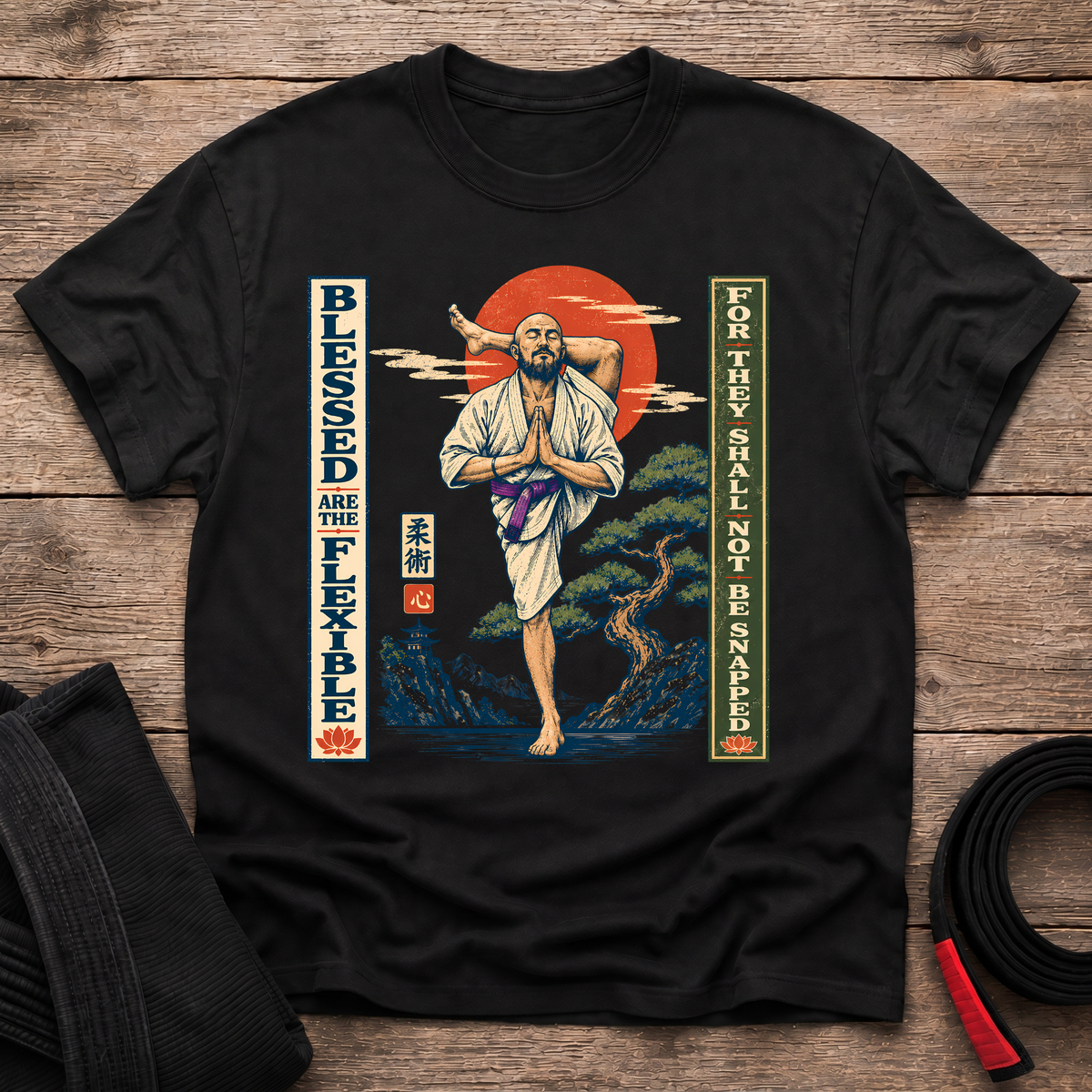 Blessed Are The Flexible Zen T-Shirt
