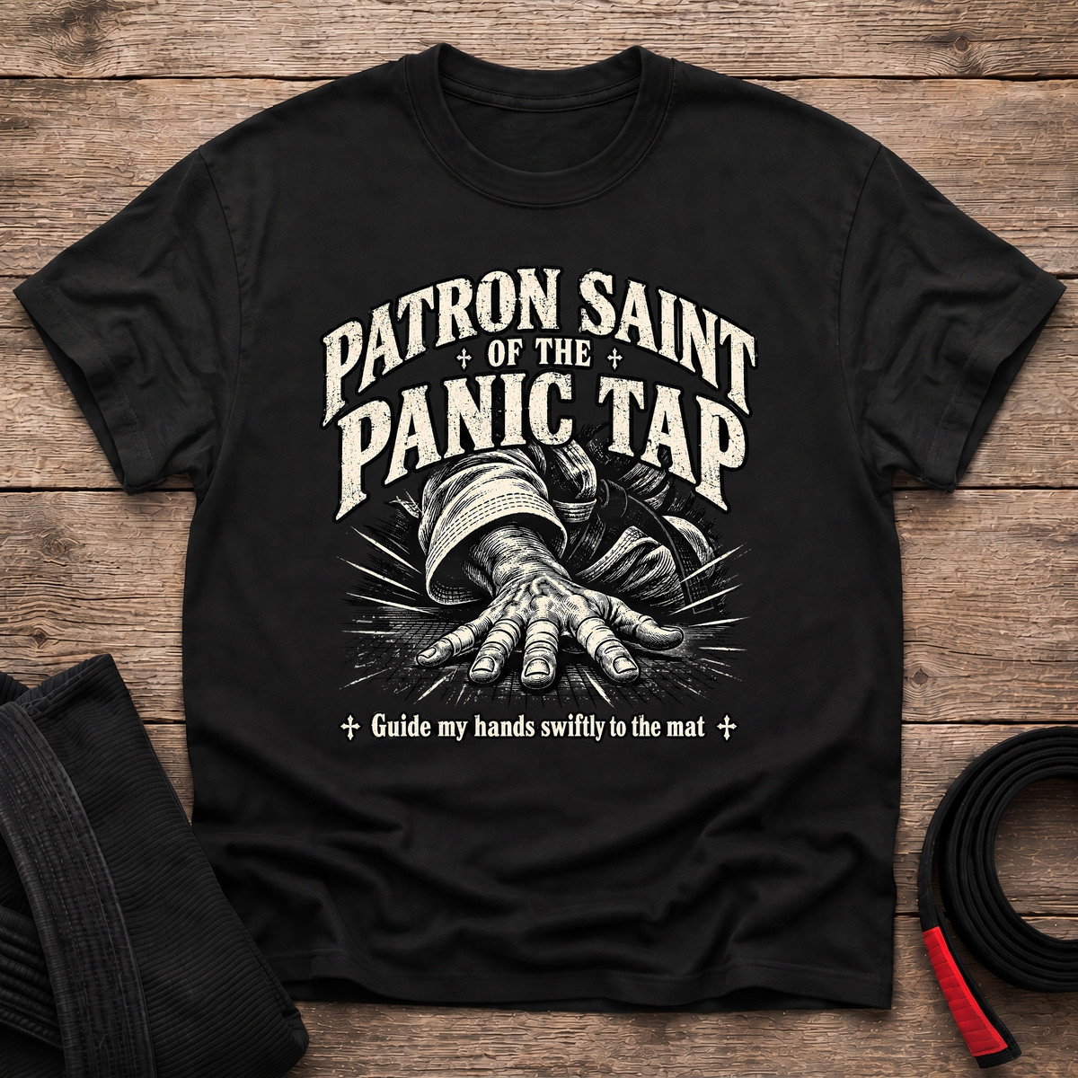 Patron Saint of Panic Tap T-Shirt