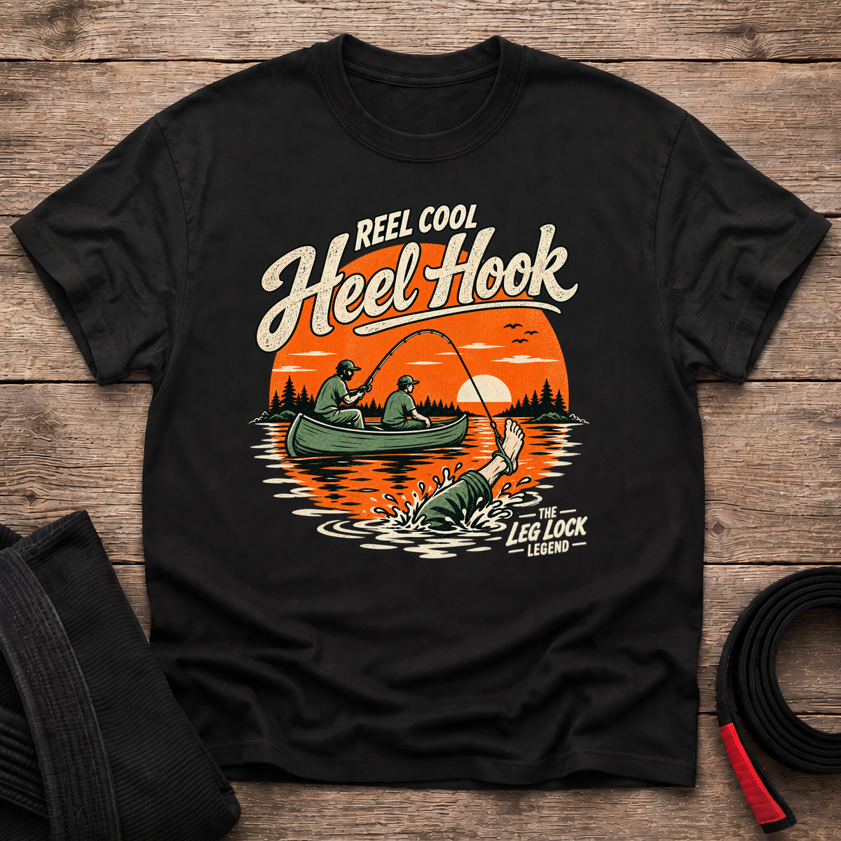 Reel Cool Heel Hook T-Shirt
