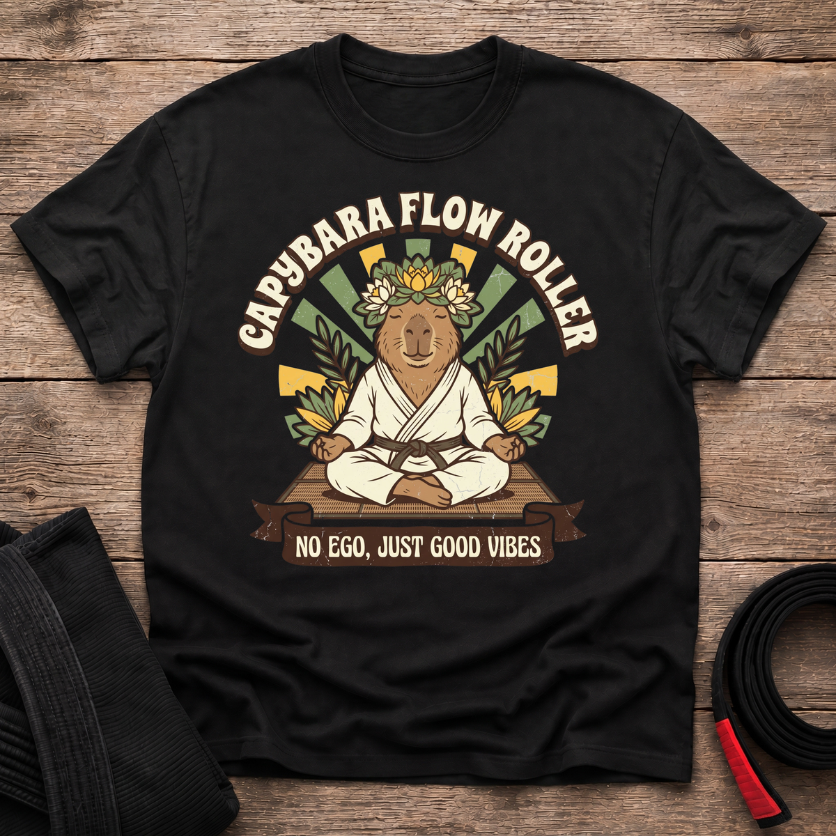 Capybara Flow Roller T-Shirt
