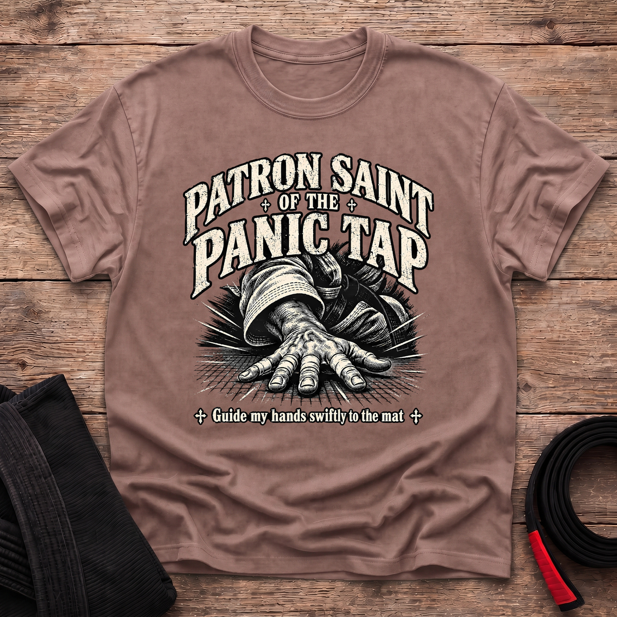 Patron Saint of Panic Tap T-Shirt