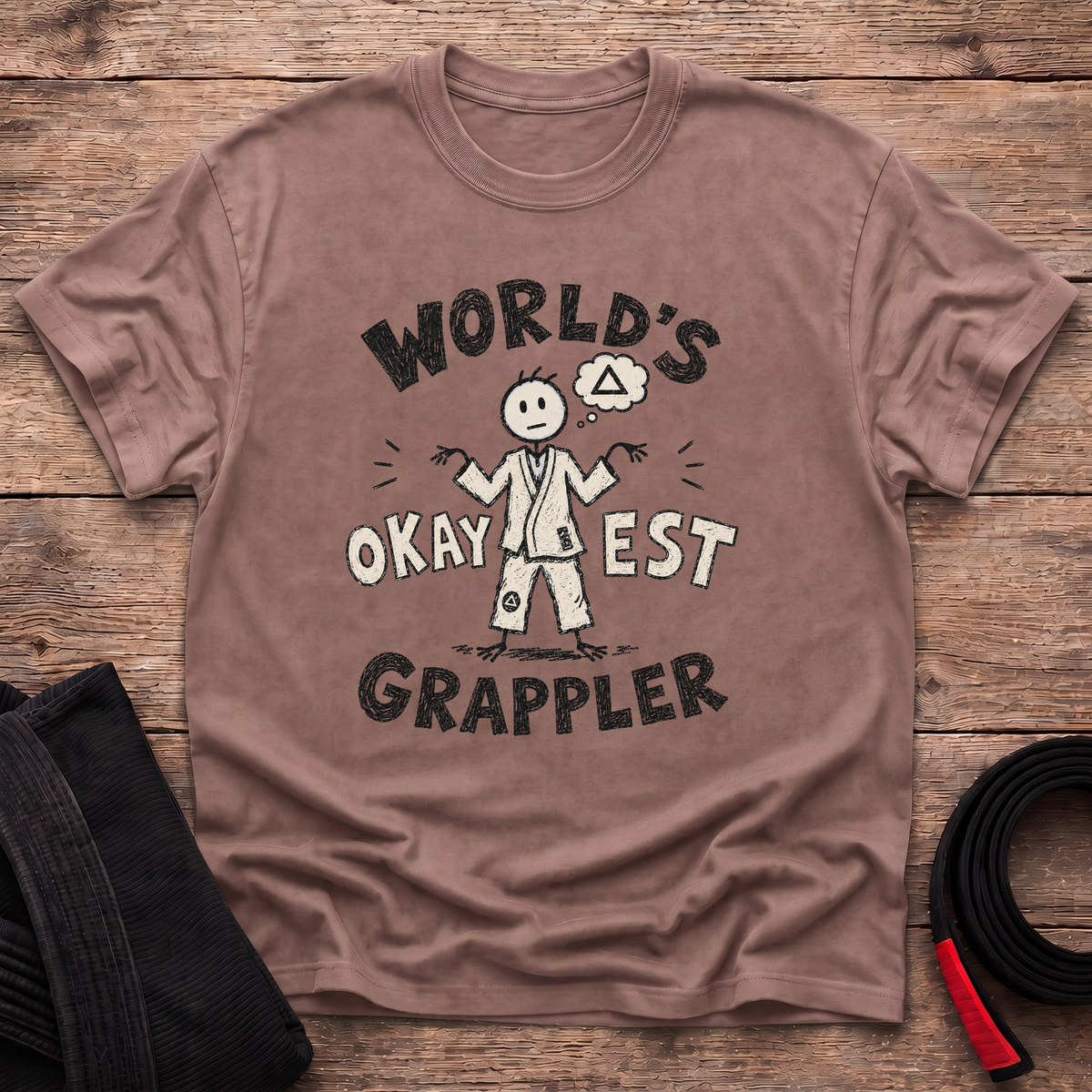 Worlds Okayest Grappler T-Shirt