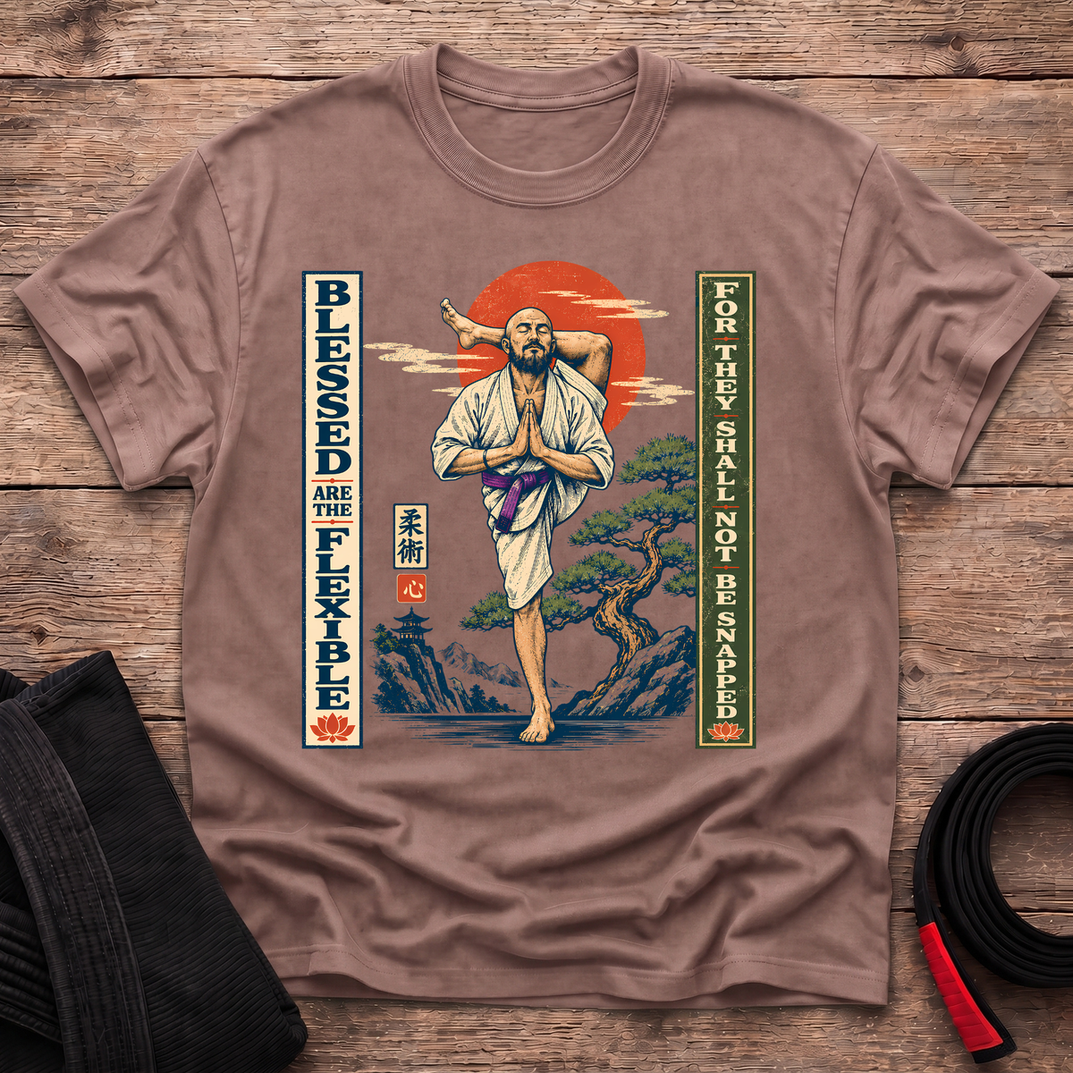 Blessed Are The Flexible Zen T-Shirt