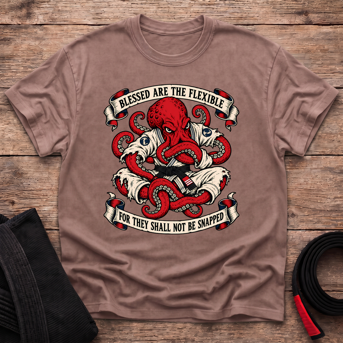 Blessed Are The Flexible Octopus T-Shirt