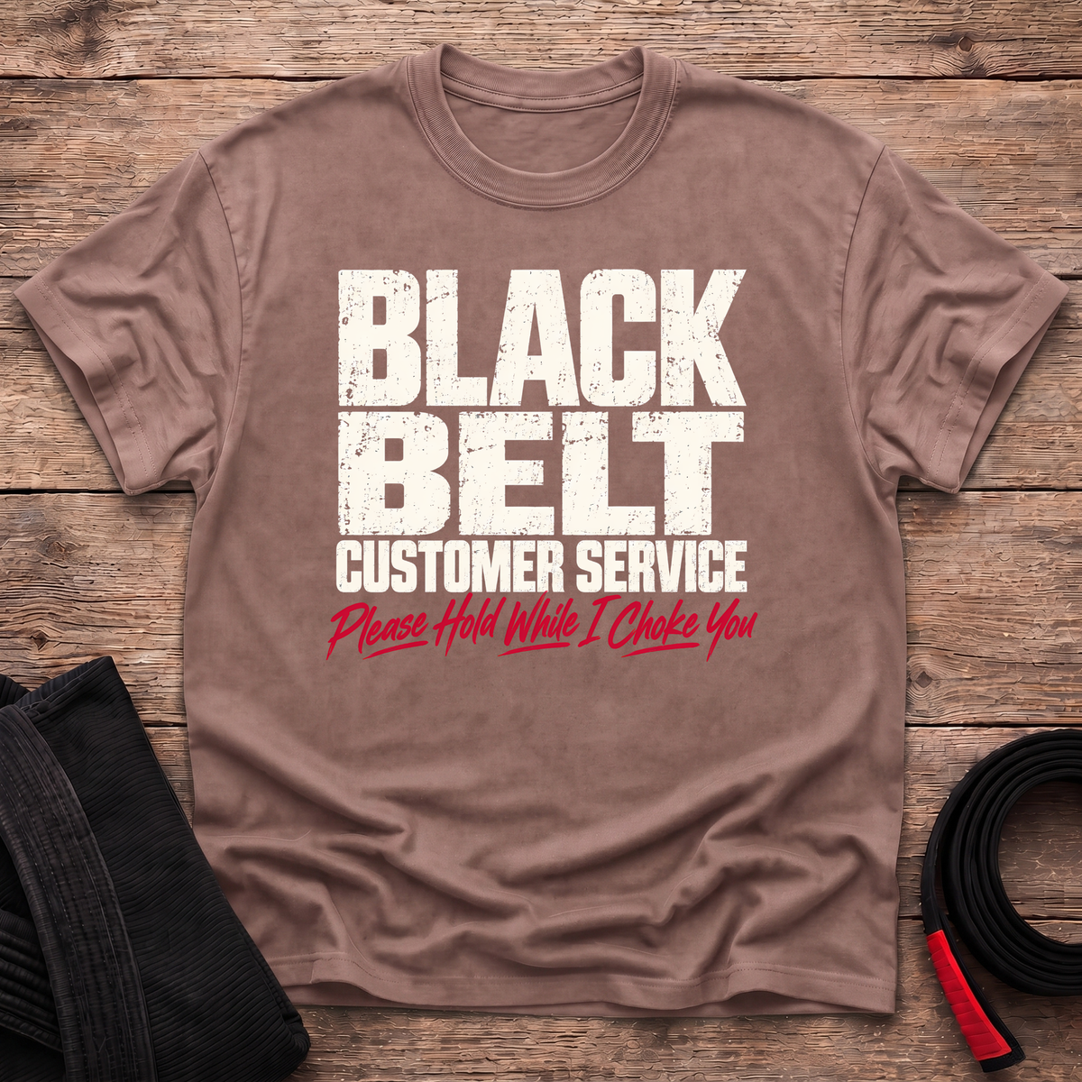 Black Belt Customer Service T-Shirt