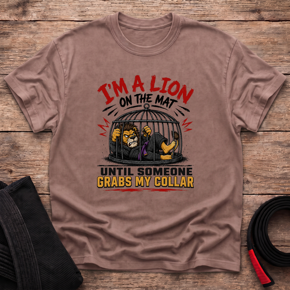 Im A Lion On The Mat T-Shirt