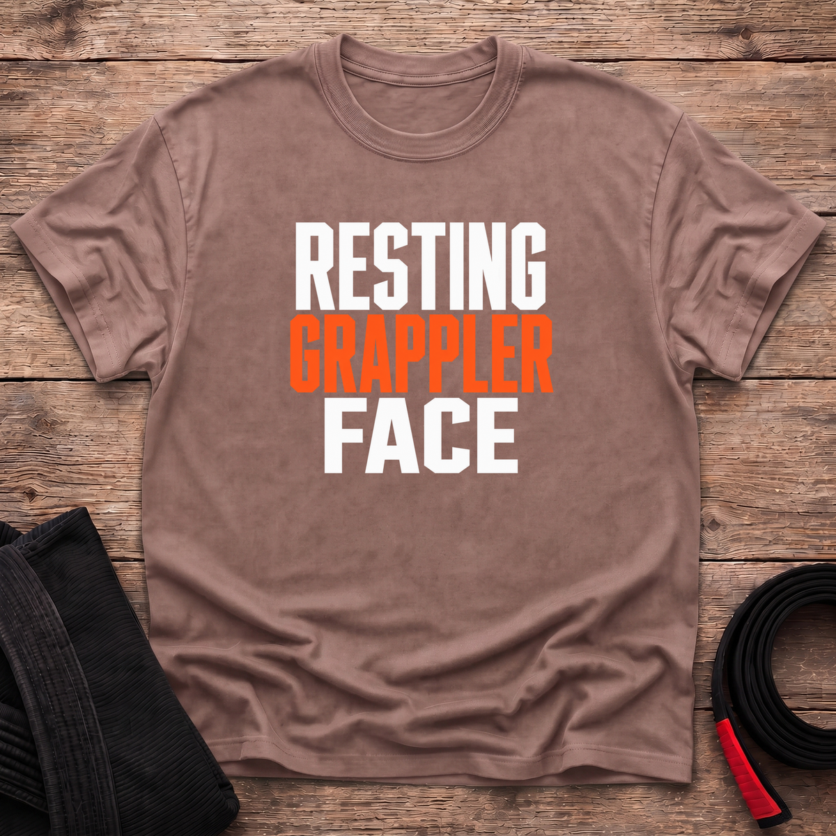 Resting Grappler Face T-Shirt