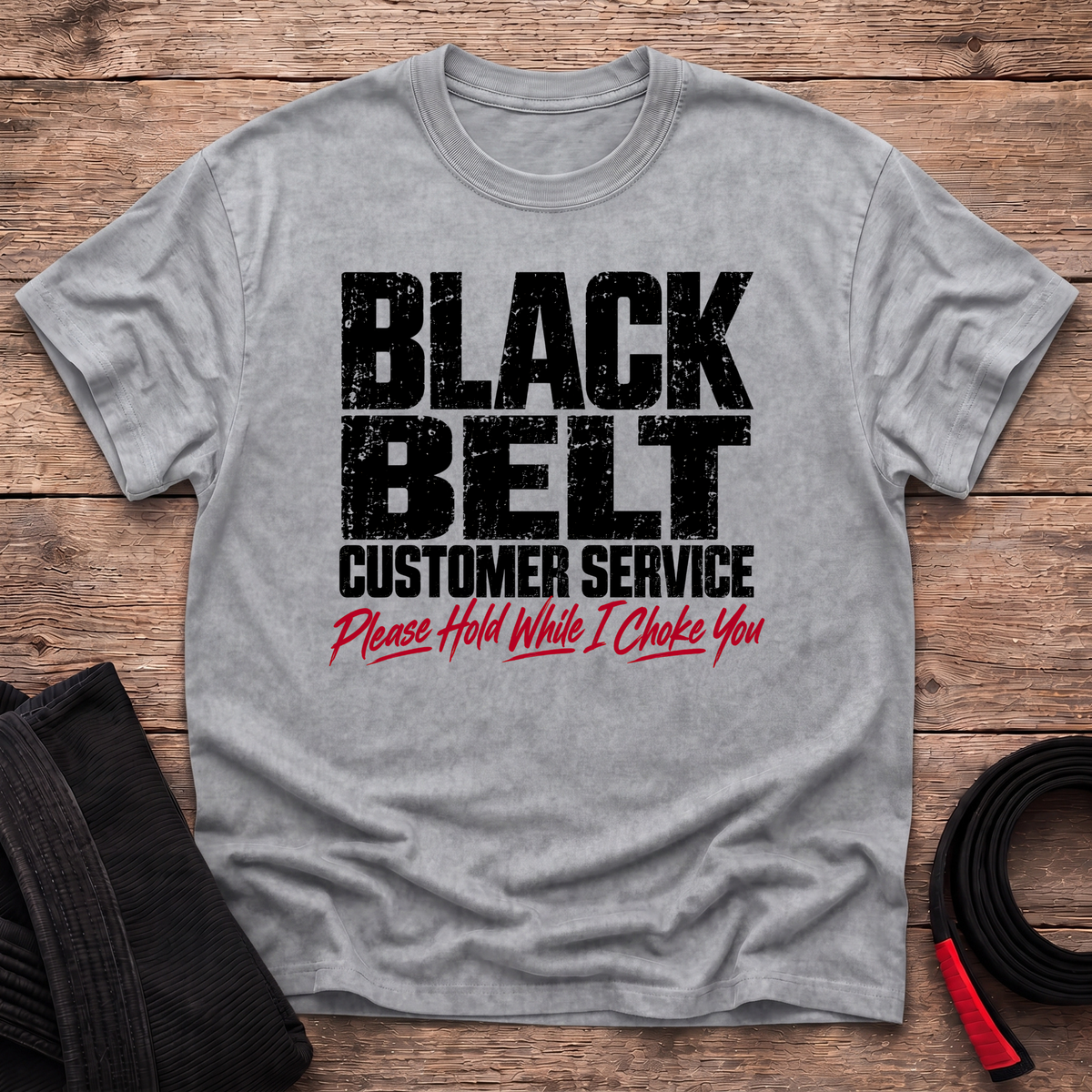 Black Belt Customer Service T-Shirt