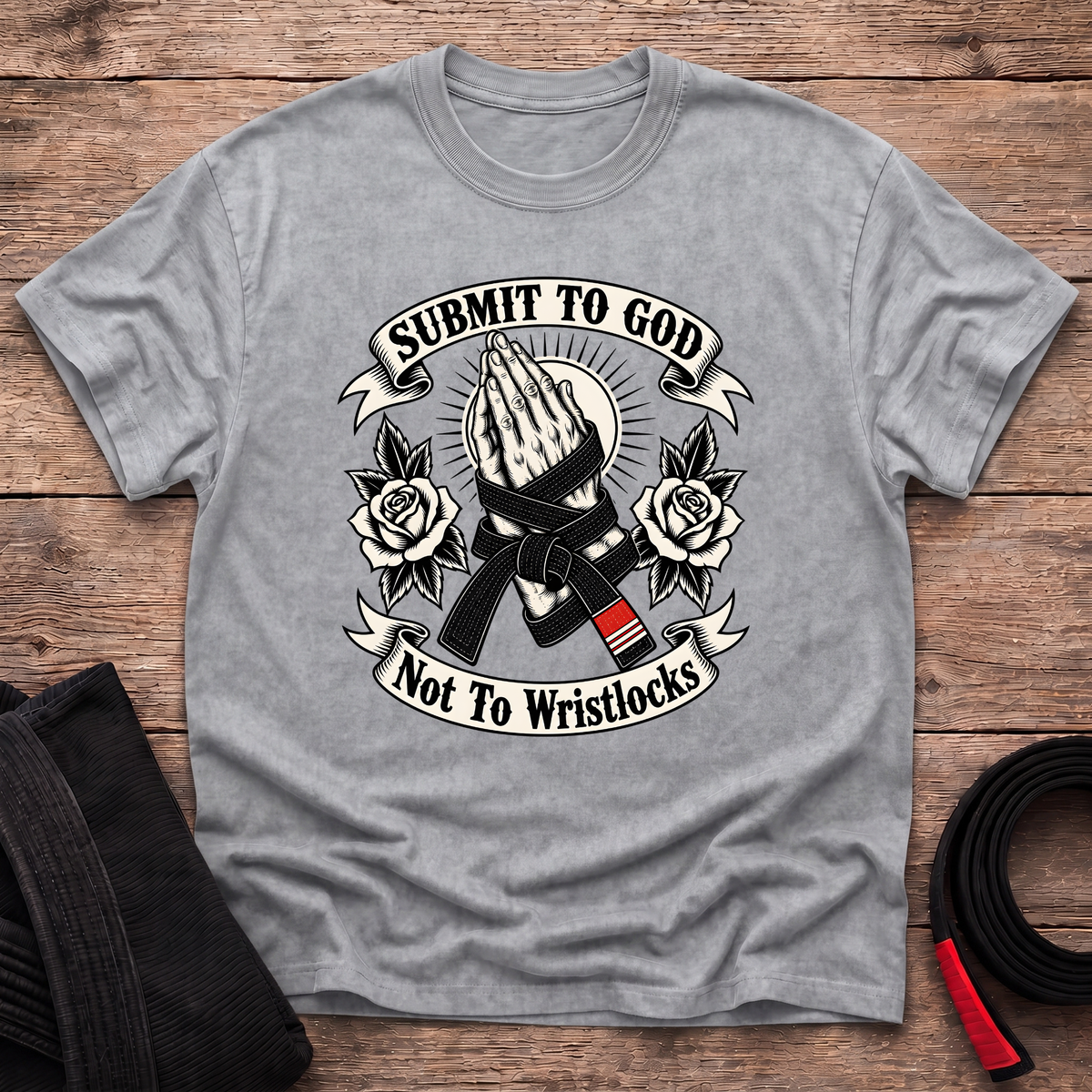 Submit to God Not Wristlocks T-Shirt