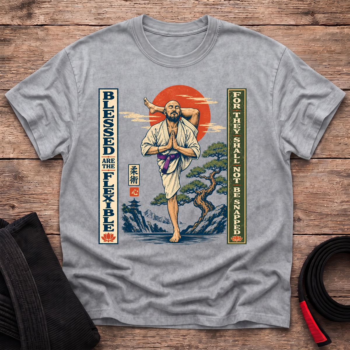 Blessed Are The Flexible Zen T-Shirt