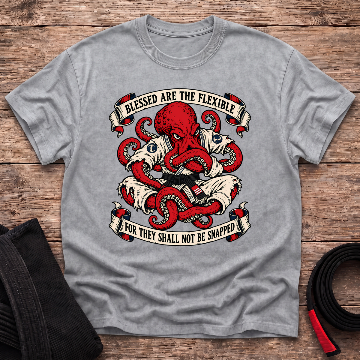 Blessed Are The Flexible Octopus T-Shirt