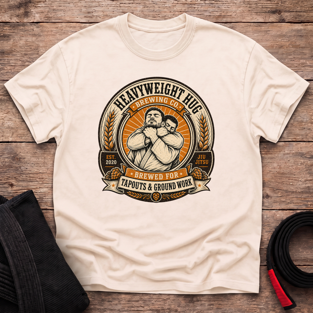 Heavy Weight Hug Brewing T-Shirt