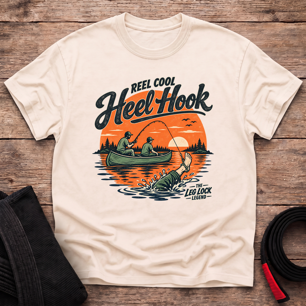 Reel Cool Heel Hook T-Shirt