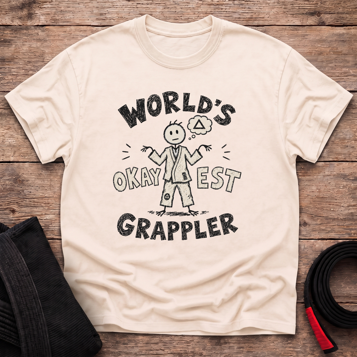 Worlds Okayest Grappler T-Shirt