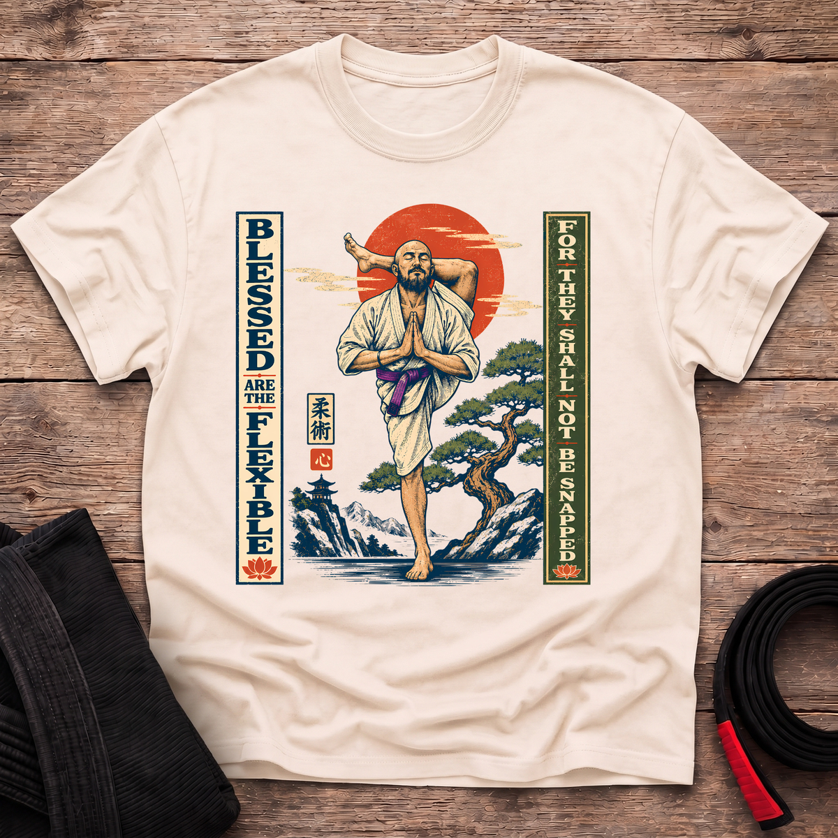 Blessed Are The Flexible Zen T-Shirt