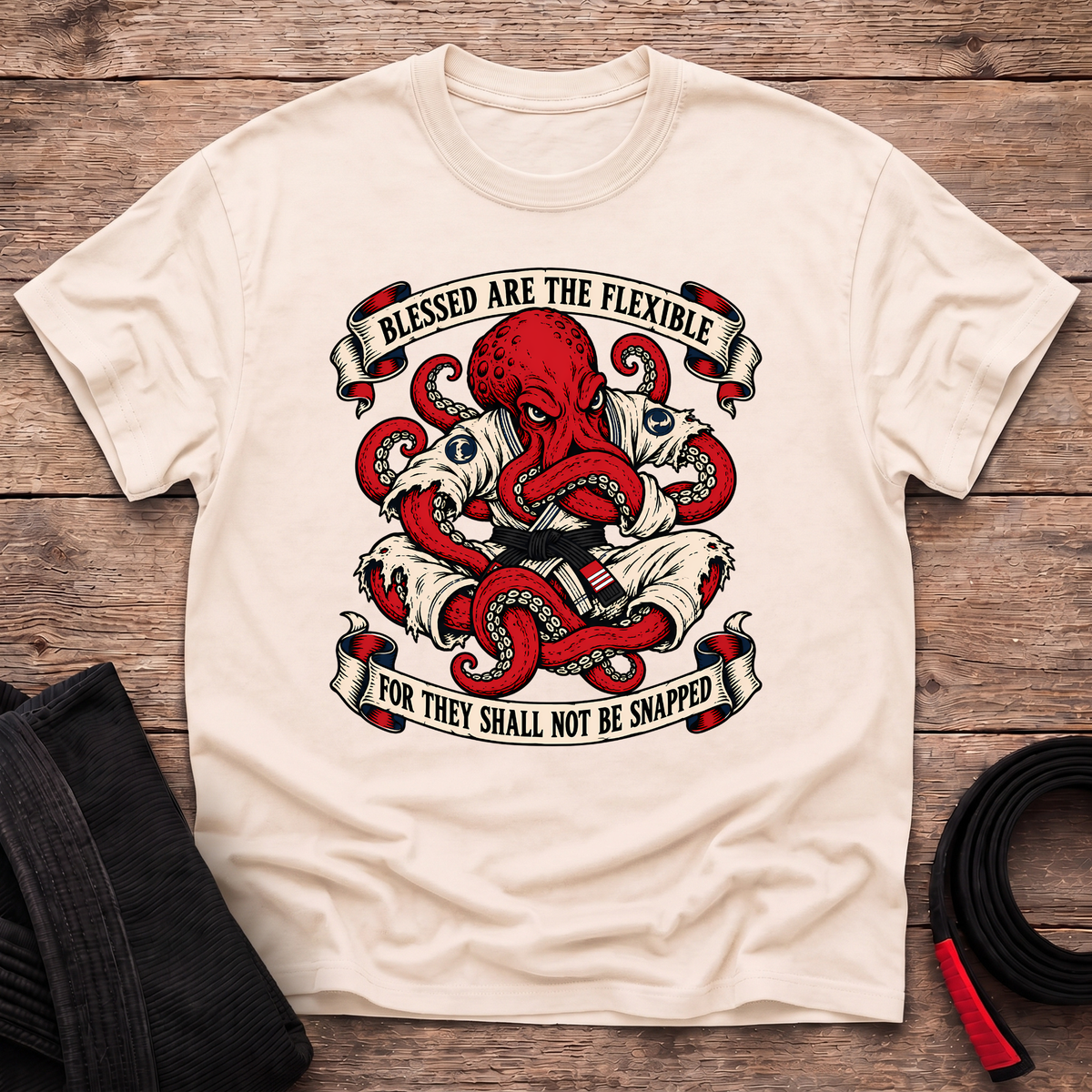 Blessed Are The Flexible Octopus T-Shirt