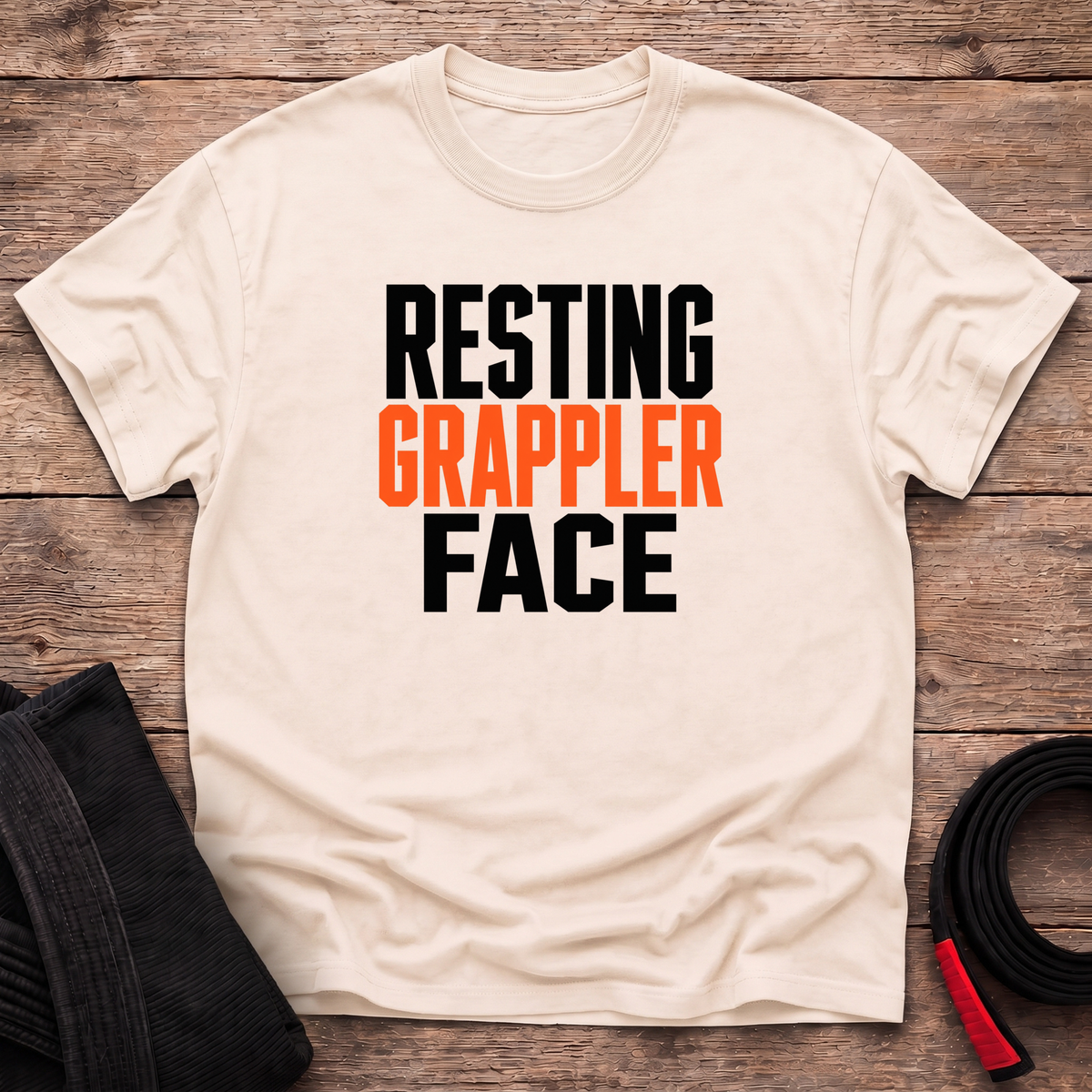 Resting Grappler Face T-Shirt