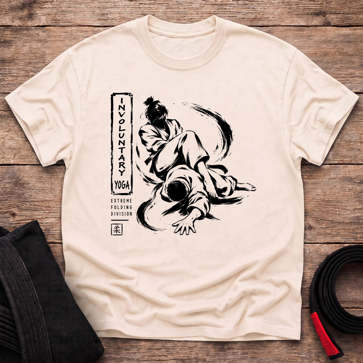 Involuntary Yoga Brush Work T-Shirt