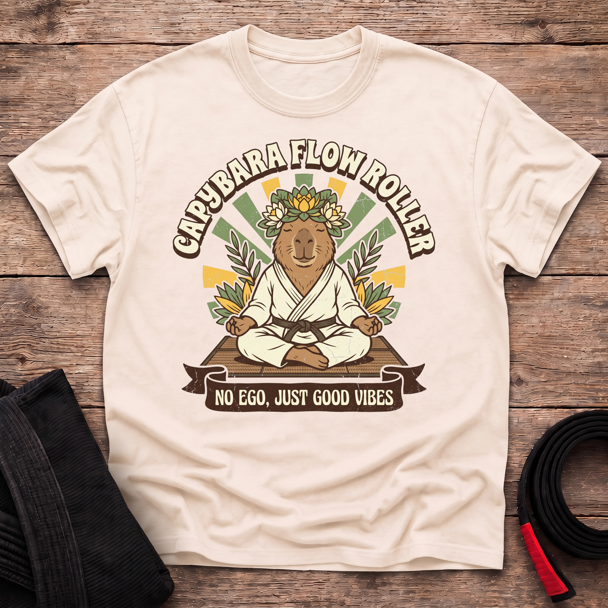 Capybara Flow Roller T-Shirt