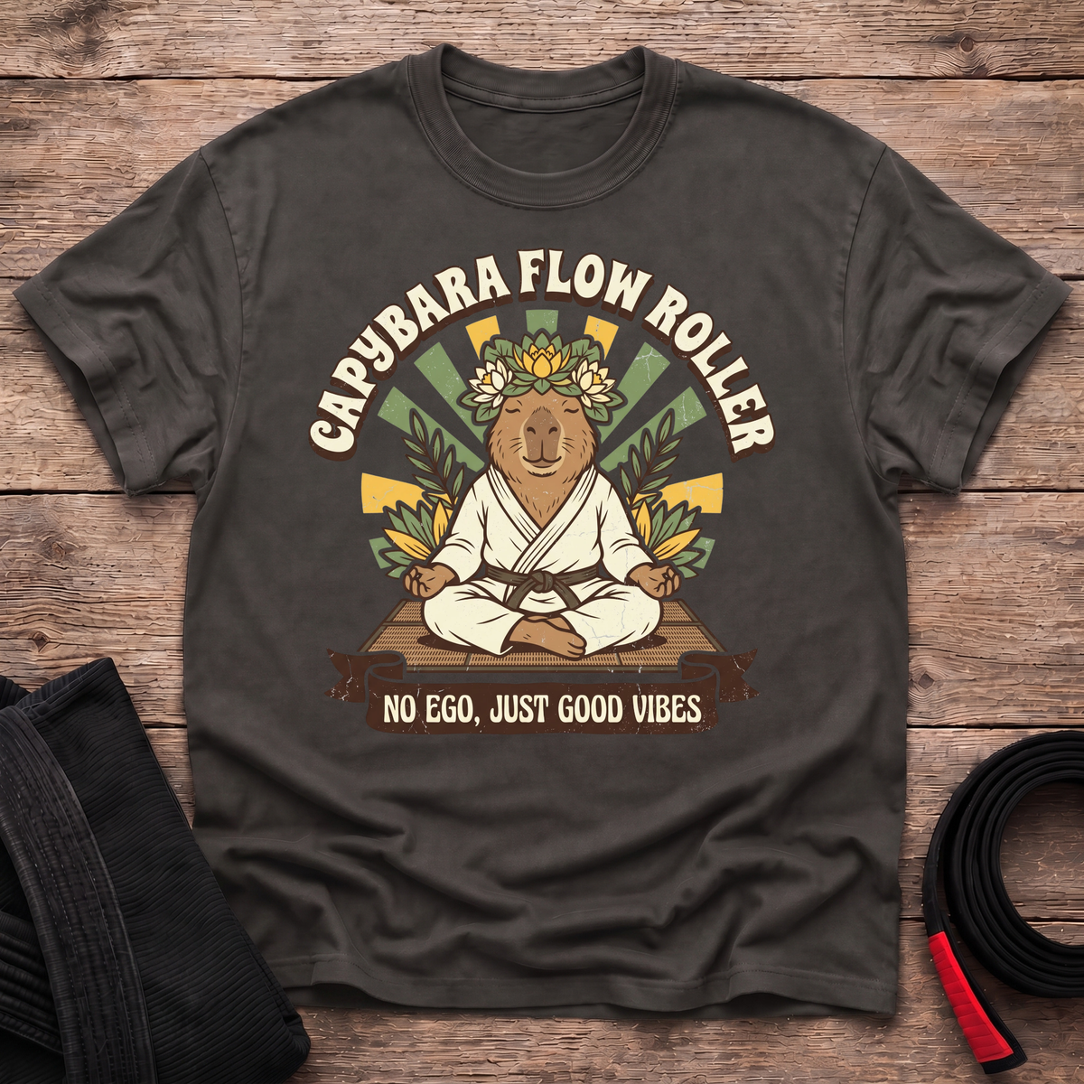 Capybara Flow Roller T-Shirt