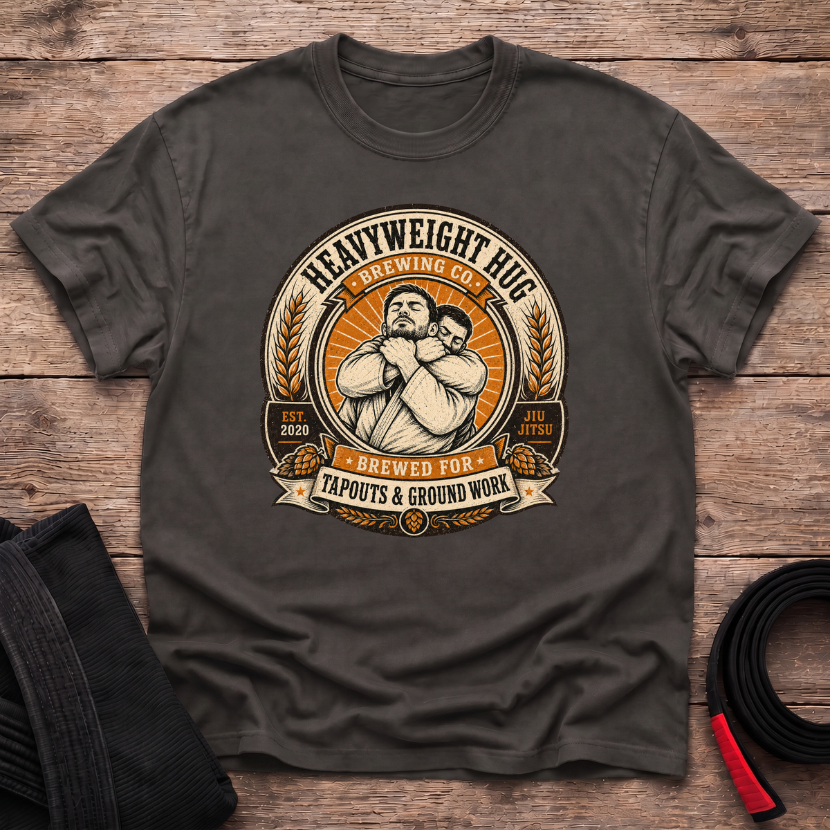 Heavy Weight Hug Brewing T-Shirt