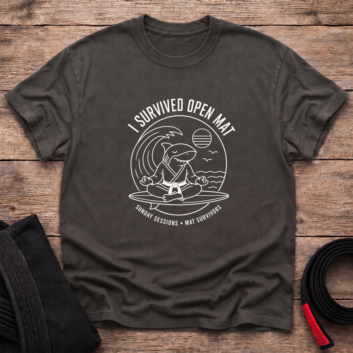 I Survived Open Mat Simple T-Shirt