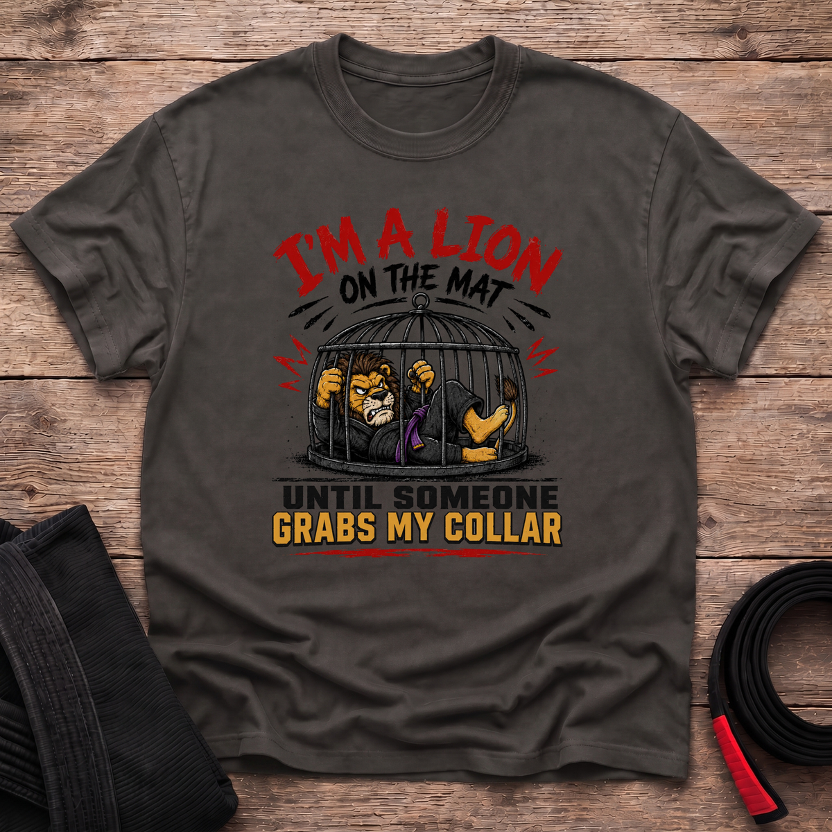 Im A Lion On The Mat T-Shirt
