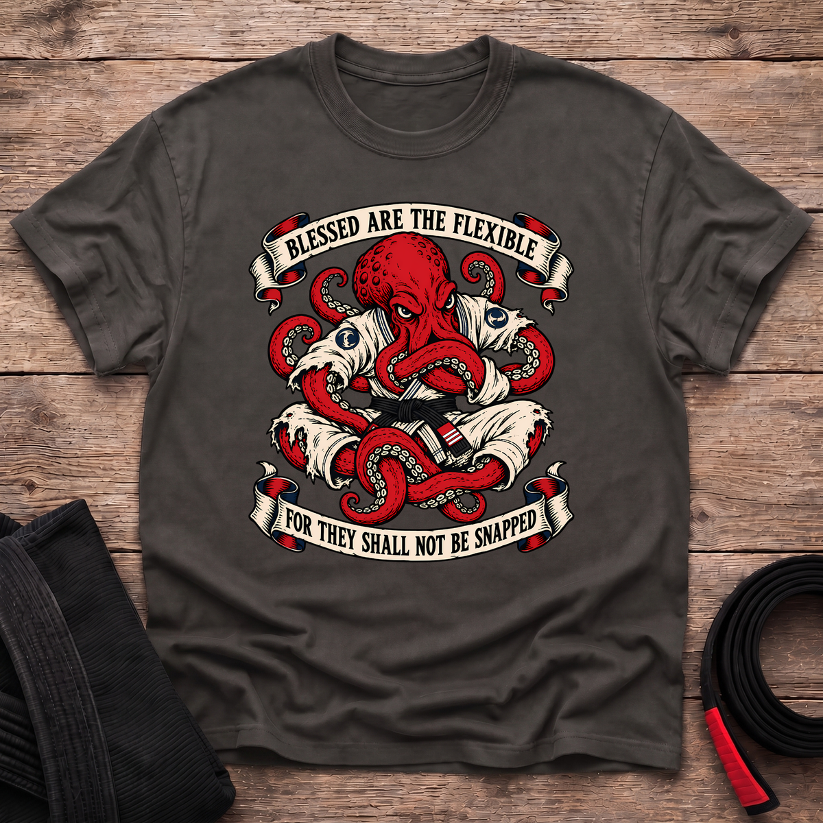 Blessed Are The Flexible Octopus T-Shirt
