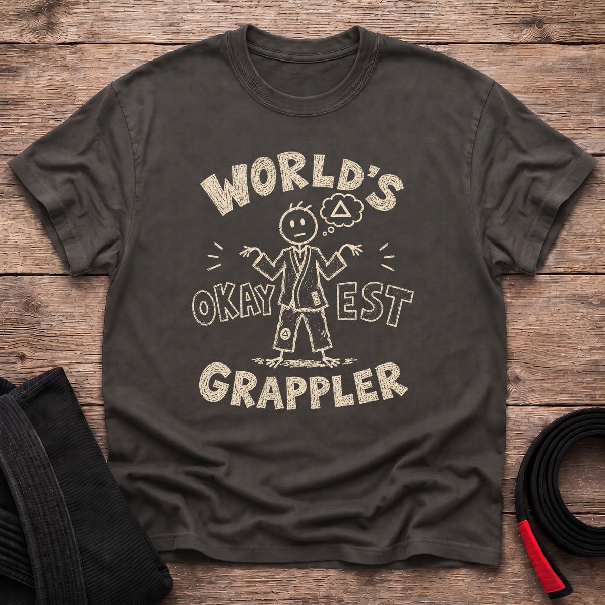 Worlds Okayest Grappler T-Shirt