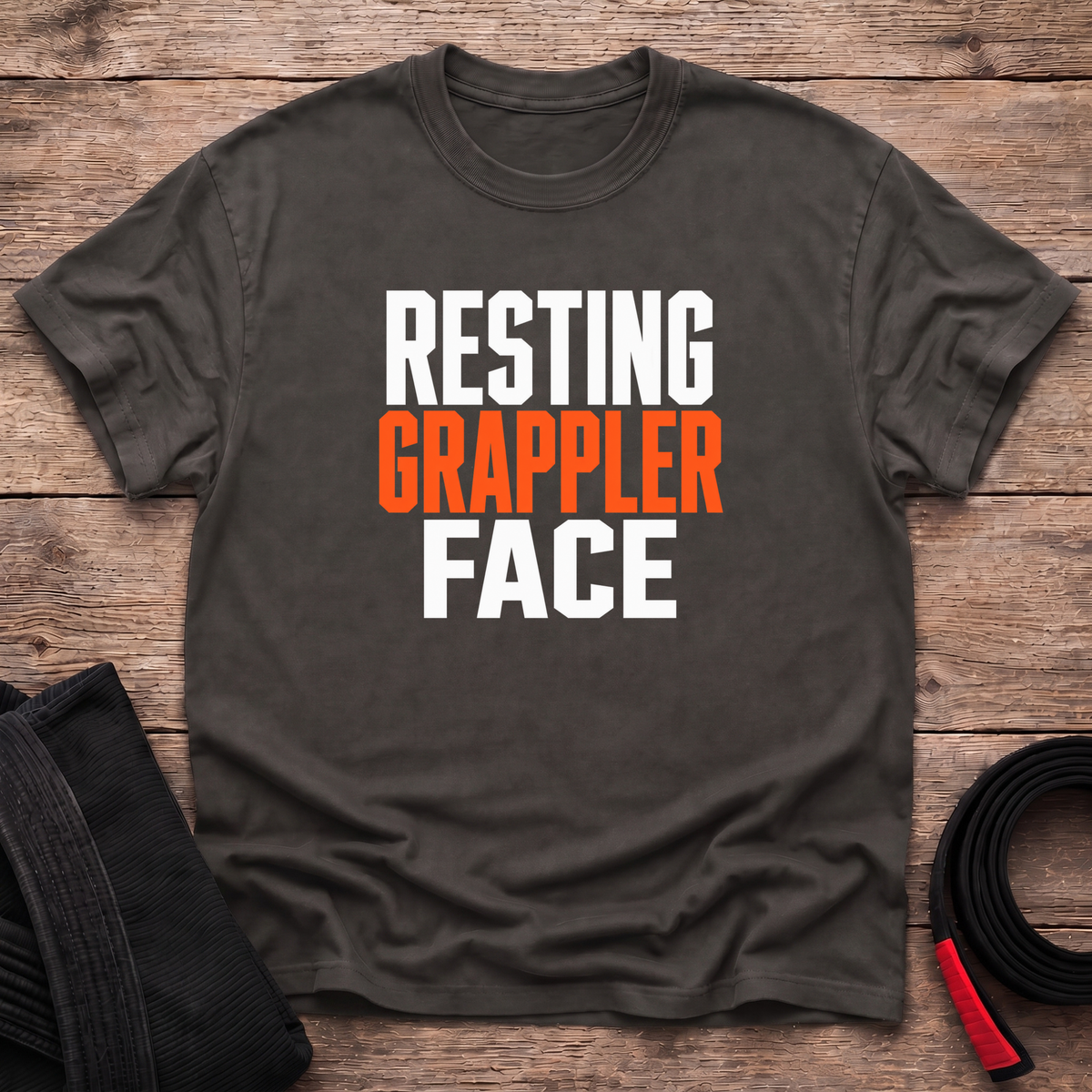 Resting Grappler Face T-Shirt