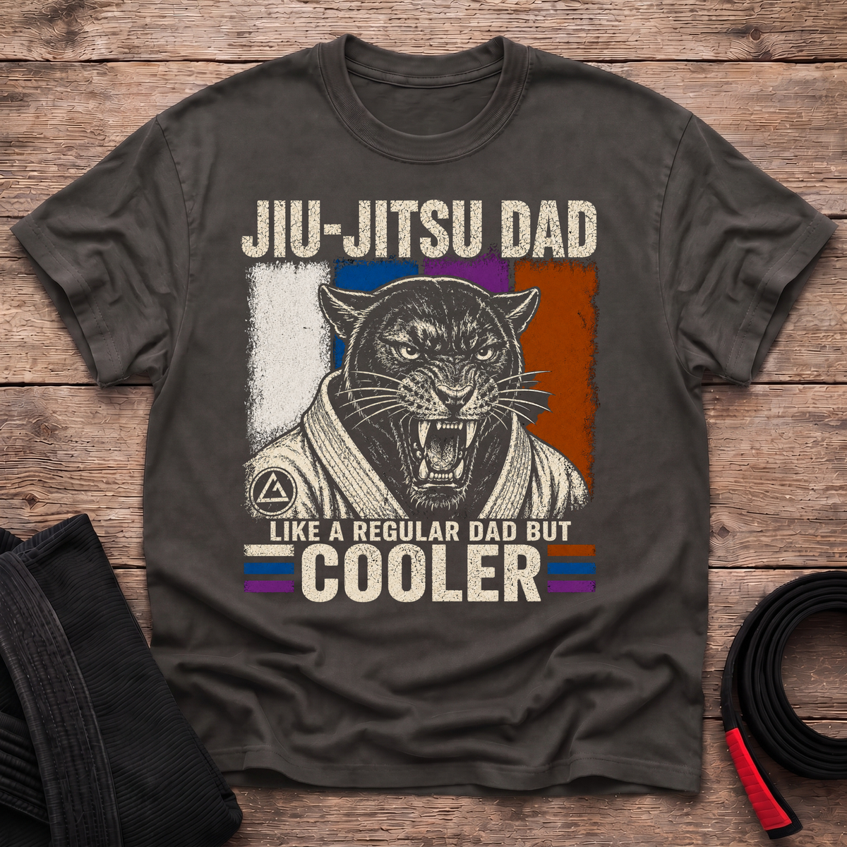 Cool Jiu Jitsu Dad T-Shirt
