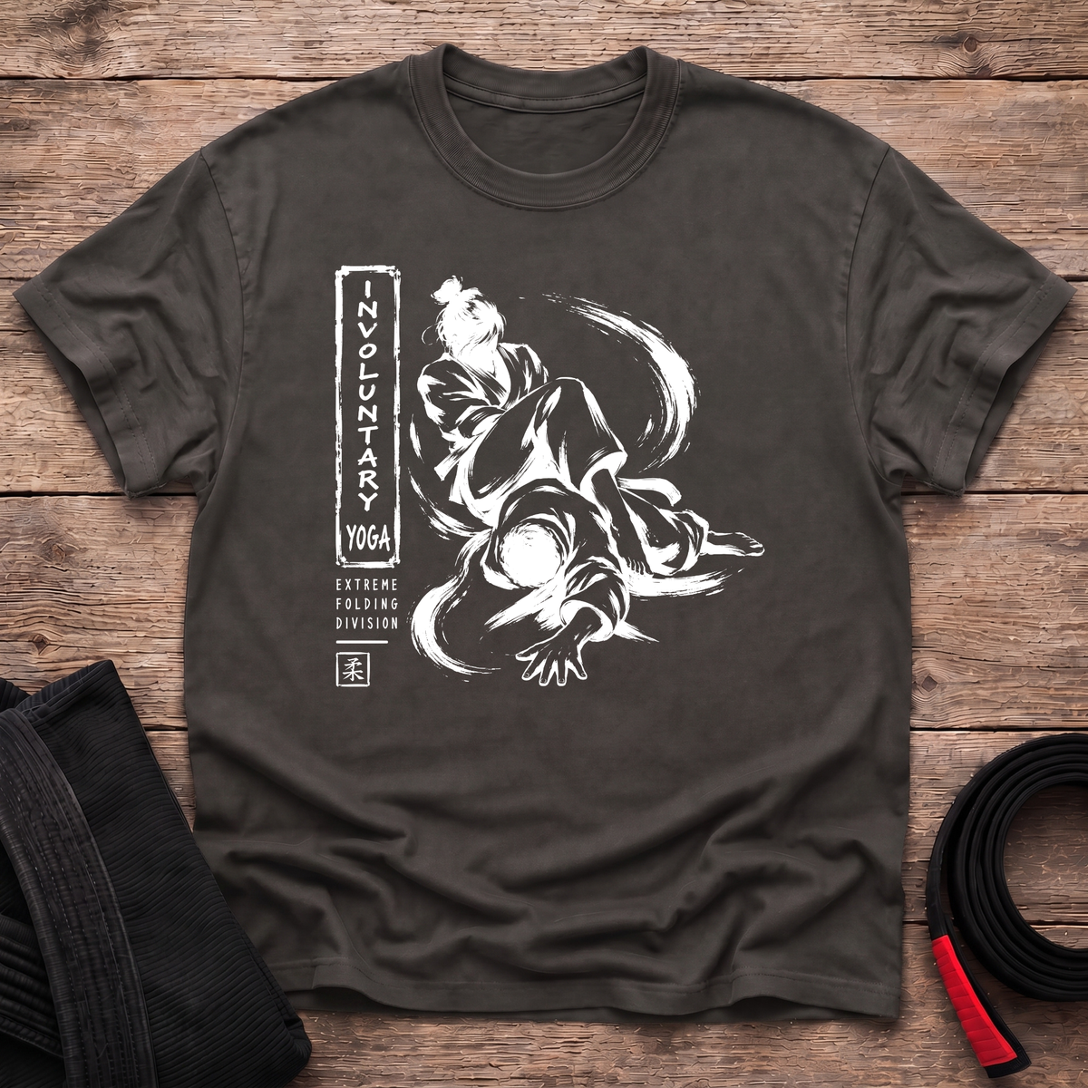 Involuntary Yoga Brush Work T-Shirt