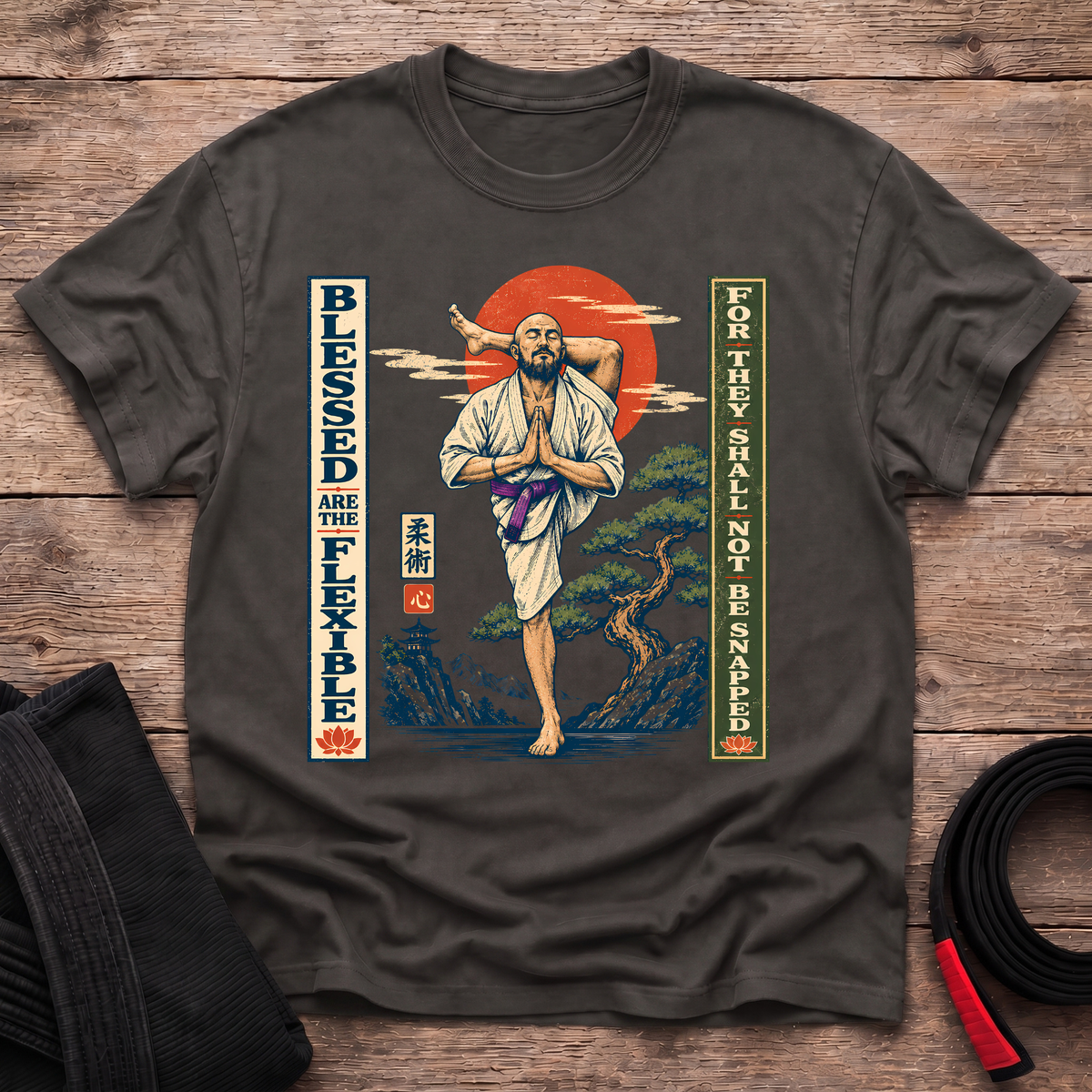 Blessed Are The Flexible Zen T-Shirt