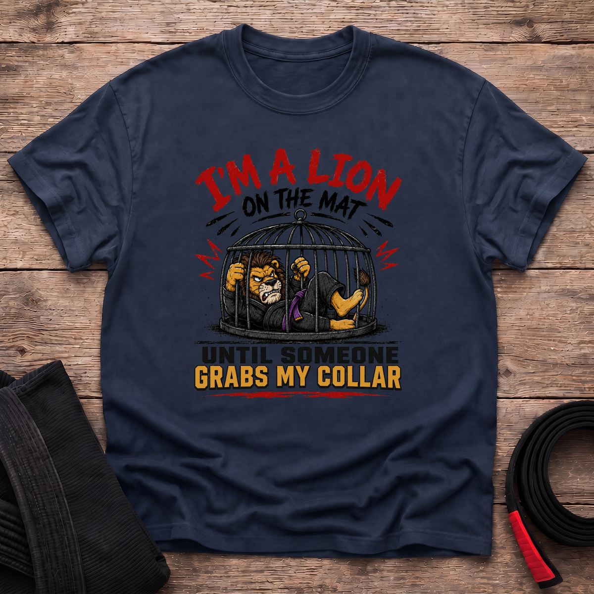 Im A Lion On The Mat T-Shirt