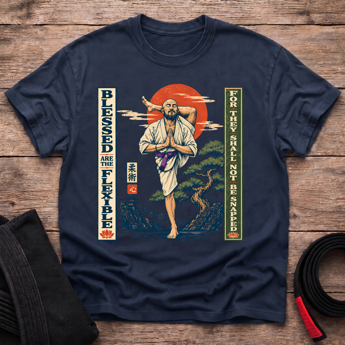 Blessed Are The Flexible Zen T-Shirt