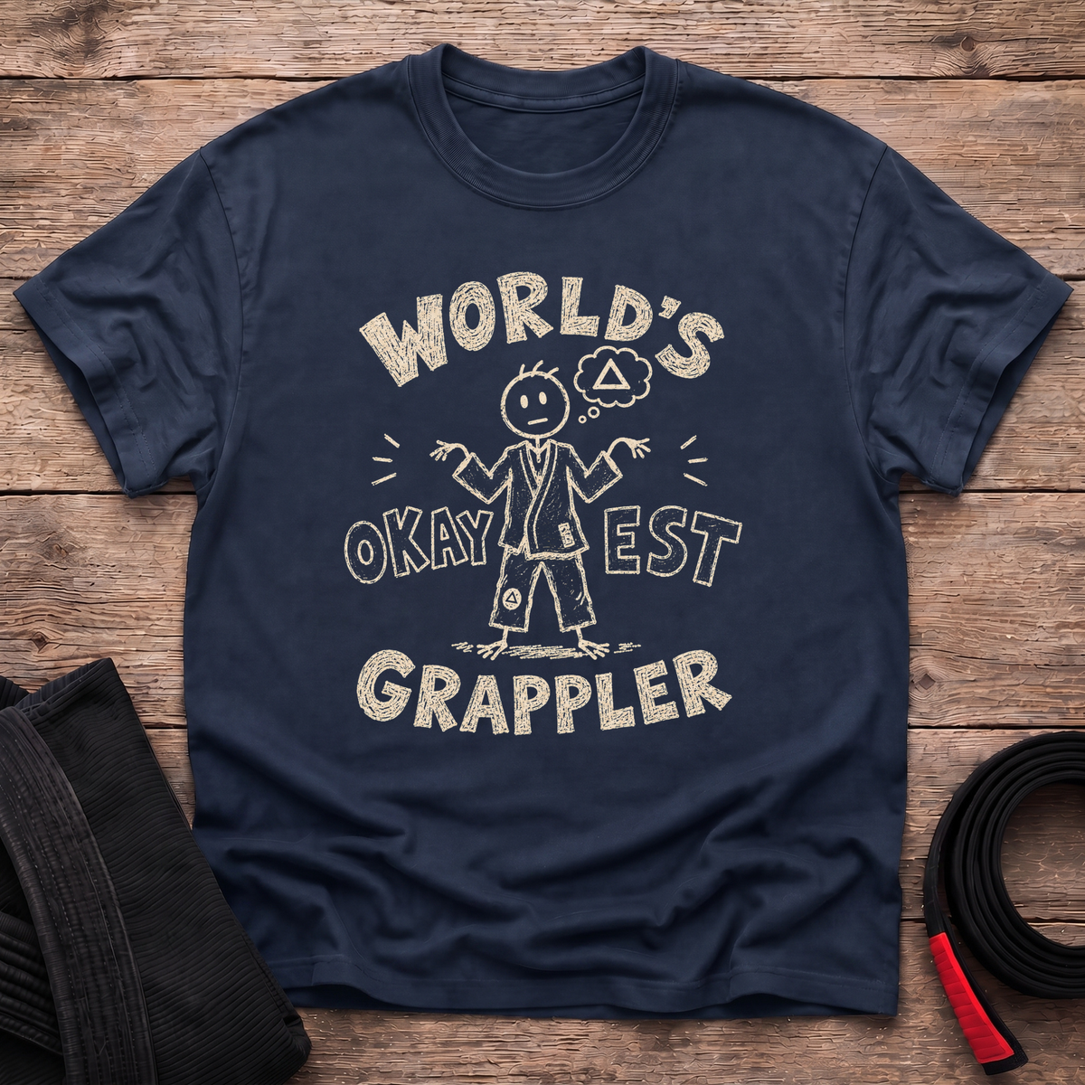 Worlds Okayest Grappler T-Shirt