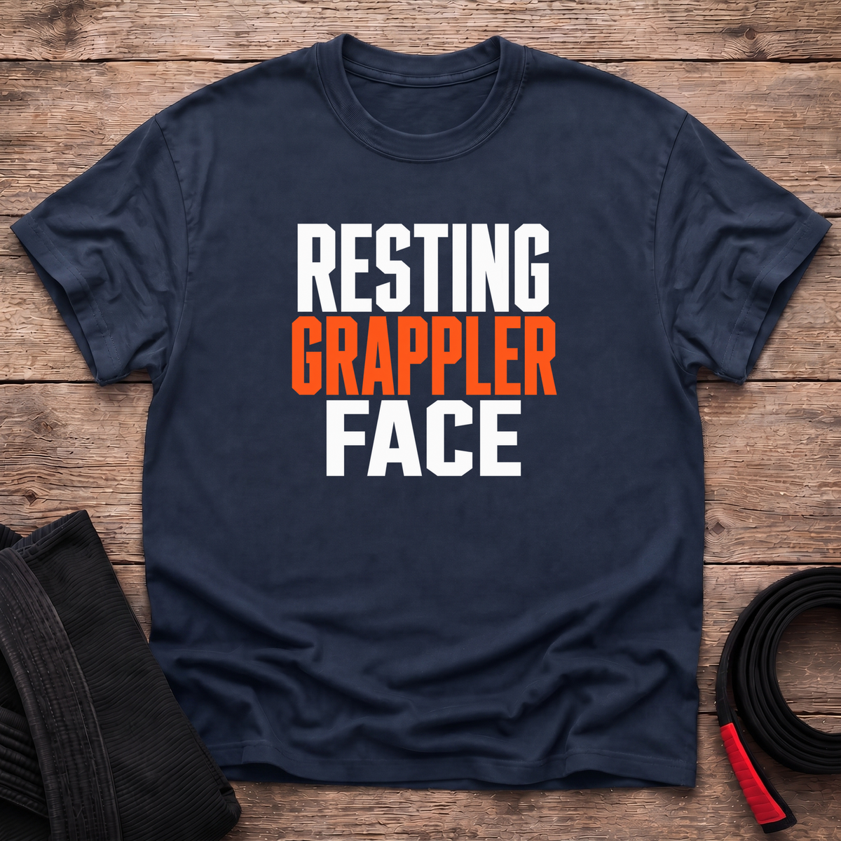 Resting Grappler Face T-Shirt