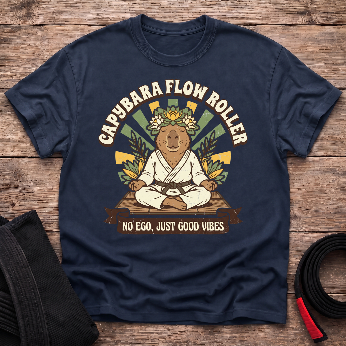 Capybara Flow Roller T-Shirt