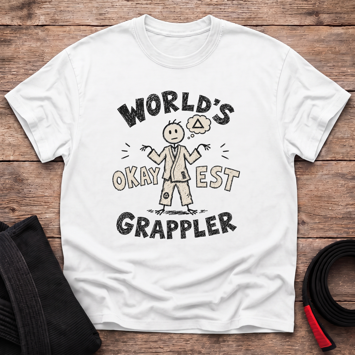 Worlds Okayest Grappler T-Shirt