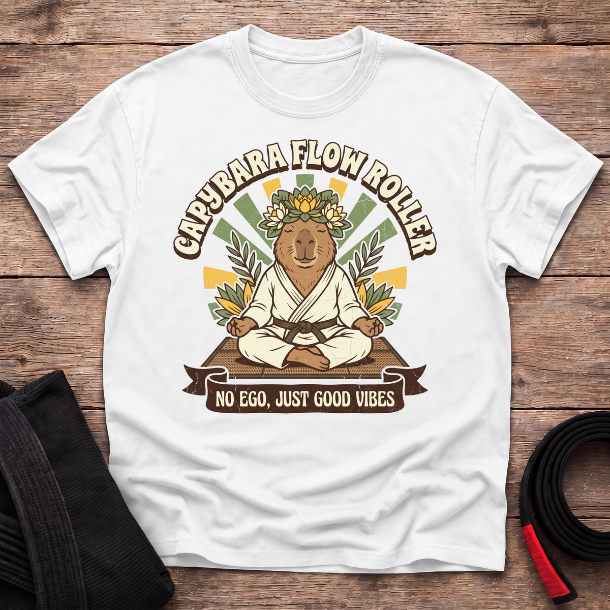 Capybara Flow Roller T-Shirt
