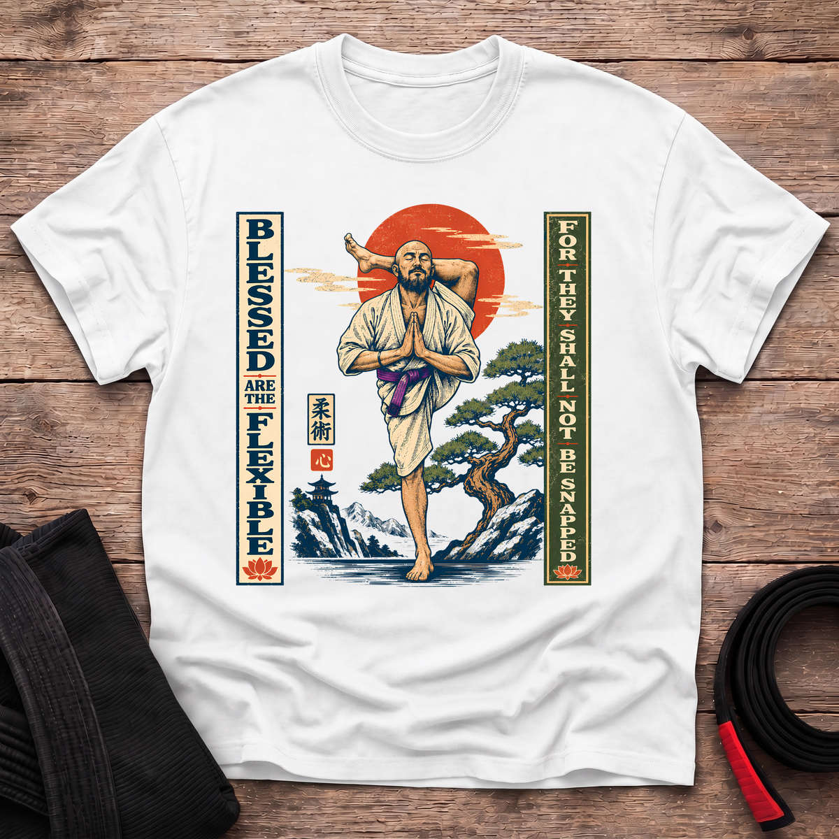 Blessed Are The Flexible Zen T-Shirt