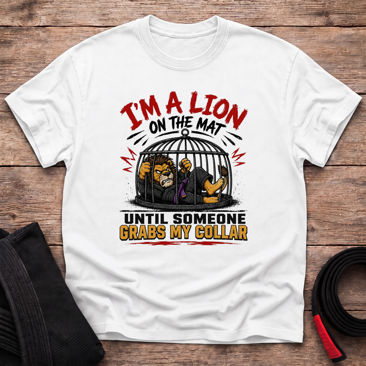 Im A Lion On The Mat T-Shirt