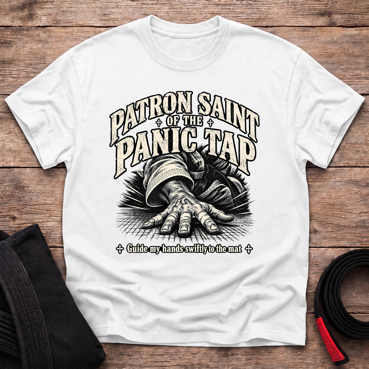 Patron Saint of Panic Tap T-Shirt
