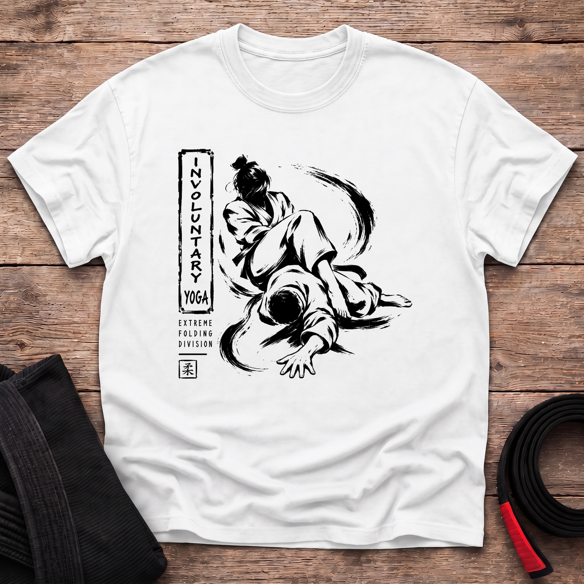 Involuntary Yoga Brush Work T-Shirt